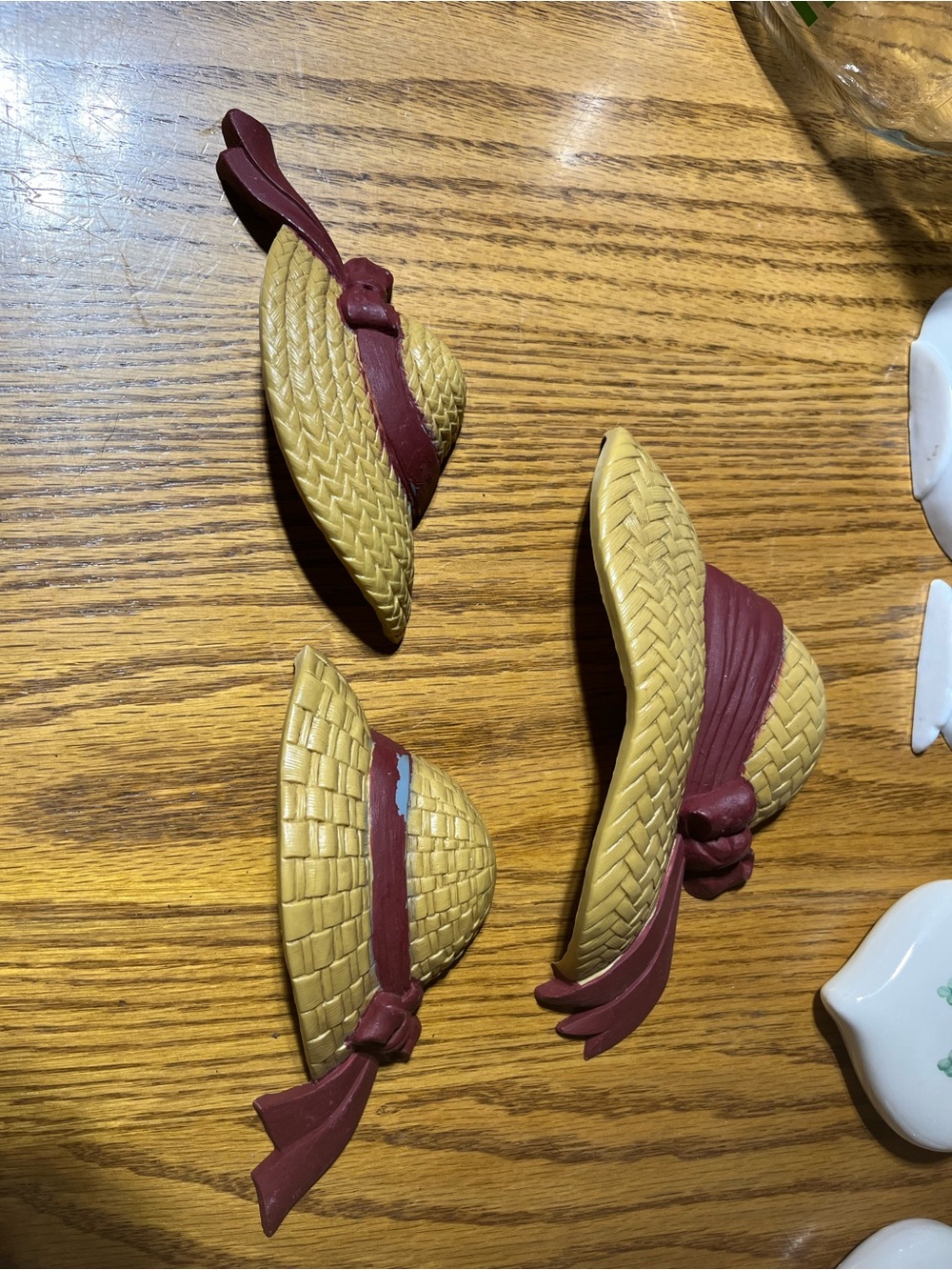 3 Small Hats ( Wall Decor)